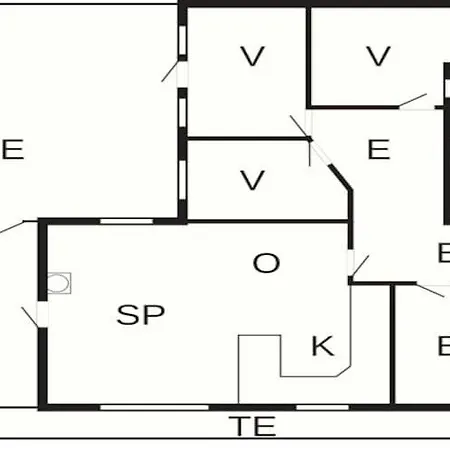 Сasa de vacaciones 6 Person In Knebel-by Traum Knebel