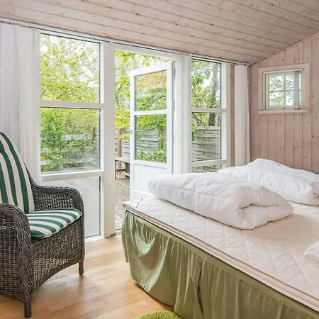 6 Person In Knebel-by Traum Сasa de vacaciones Knebel